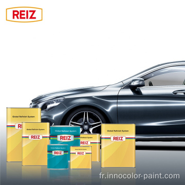 Reiz Clear Coat Car peinture noire Premium High Solid Clearcoat 2K Automotive Refinish High Gloss Clear Coat